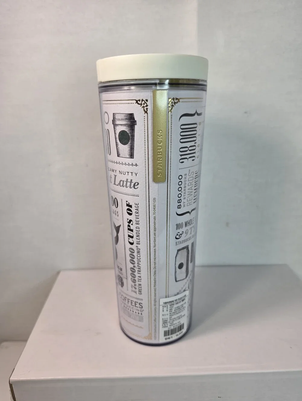 Starbucks Korea 15th Anniversary Limited Edition Collectible Insulated Tumbler.